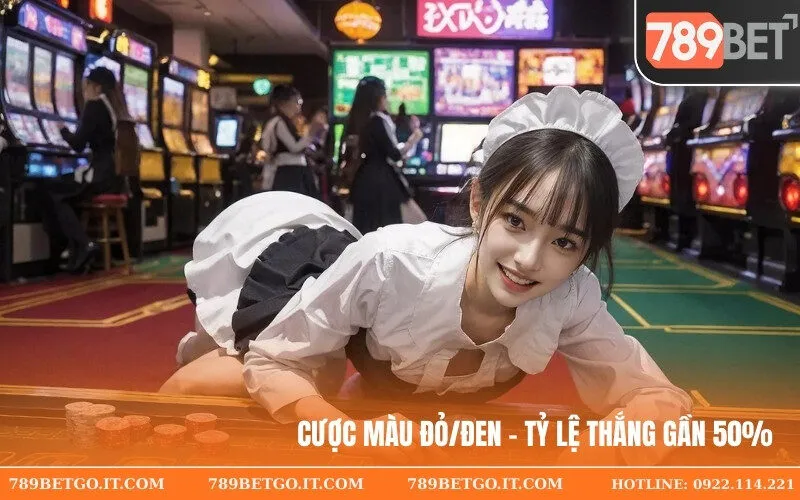 Cược màu ĐỏĐen - Tỷ lệ thắng gần 50%