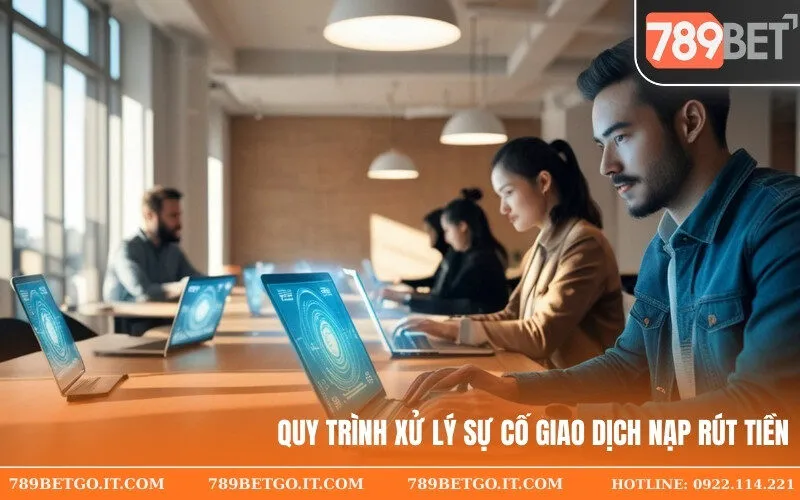 Quy trình xử lý sự cố giao dịch nạp rút tiền